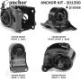 ANCHOR MOUNTS 301390 ENGINE MNT KIT