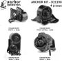ANCHOR MOUNTS 301390 ENGINE MNT KIT