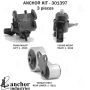 ANCHOR MOUNTS 301397 ENGINE MNT KIT