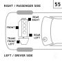 ANCHOR MOUNTS 8600 ENGINE MNT FRONT