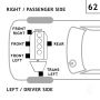 ANCHOR MOUNTS 9045 ENGINE MNT FRONT RIGHT,FRONT LEFT