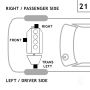 ANCHOR MOUNTS 9779 TRANSMISSION MNT LEFT