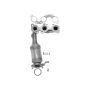 AP Exhaust 1114 Federal / EPA Catalytic Converter - Direct Fit w/ Integrated Manifold