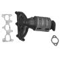 AP Exhaust 1209 Federal / EPA Catalytic Converter - Direct Fit w/ Integrated Manifold