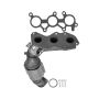 AP Exhaust 1364 Federal / EPA Catalytic Converter - Direct Fit w/ Integrated Manifold