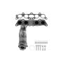 AP Exhaust 1367 Federal / EPA Catalytic Converter - Direct Fit w/ Integrated Manifold
