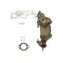 AP Exhaust 1378 Federal / EPA Catalytic Converter - Direct Fit w/ Integrated Manifold
