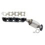 AP Exhaust 1391 Federal / EPA Catalytic Converter - Direct Fit w/ Integrated Manifold