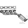 AP Exhaust 1392 Federal / EPA Catalytic Converter - Direct Fit w/ Integrated Manifold