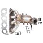AP Exhaust 1442 Federal / EPA Catalytic Converter - Direct Fit w/ Integrated Manifold