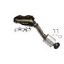 AP Exhaust 1461 Federal / EPA Catalytic Converter - Direct Fit w/ Integrated Manifold