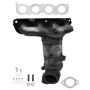 AP Exhaust 1507 Federal / EPA Catalytic Converter - Direct Fit w/ Integrated Manifold
