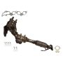 AP Exhaust 1509 Federal / EPA Catalytic Converter - Direct Fit w/ Integrated Manifold