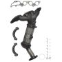 AP Exhaust 1529 Federal / EPA Catalytic Converter - Direct Fit w/ Integrated Manifold