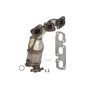 AP Exhaust 1600 Federal / EPA Catalytic Converter - Direct Fit w/ Integrated Manifold