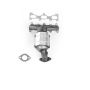 AP Exhaust 751024 CARB Compliant Direct Fit OBDII Manifold Converter