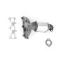 AP Exhaust 751025 CARB Compliant Direct Fit OBDII Manifold Converter