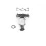 AP Exhaust 751051 CARB Compliant Direct Fit OBDII Manifold Converter