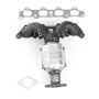 AP Exhaust 751162 CARB Compliant Direct Fit OBDII Manifold Converter