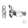 AP Exhaust 751185 CARB Compliant Direct Fit OBDII Manifold Converter