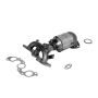 AP Exhaust 754578 CARB Compliant Direct Fit OBDII Manifold Converter