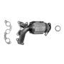 AP Exhaust 754579 CARB Compliant Direct Fit OBDII Manifold Converter