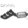 AP Exhaust 770031 CARB Compliant Direct Fit OBDII Manifold Converter