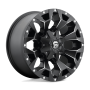 FUEL 1PC D546 ASSAULT Wheel 18X9 6X135/5.5 106.1 -13.0