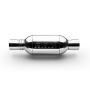 AERO Exhaust AT3030 AERO Turbine Performance Muffler Polished 304 Grade Stainless Steel