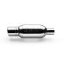 AERO Exhaust AT3040i AERO Turbine Performance Muffler Polished 304 Grade Stainless Steel wtih Tip