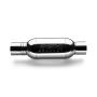 AERO Exhaust AT3535 AERO Turbine Performance Muffler Polished 304 Grade Stainless Steel