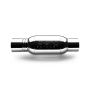 AERO Exhaust AT4040 AERO Turbine Performance Muffler Polished 304 Grade Stainless Steel
