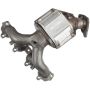 ATP PARTS 101122 Exhaust Manifold with Integrated Catalytic Converter