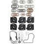 ATP PARTS JM-25 ATP Automatic Transmission Master Repair Kit
