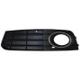 LH FRONT BUMPER INSERT FOG LAMP BEZEL; W/O ADAPTIVE CRUISE CONTROL; W/O S-LINE PKG AUDI A4 13-16