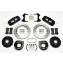 Wilwood 140-10945 AERO4 Rear P-Brake Kit 14.00in Chevy 12 Bolt-Spec 3.15in Brng