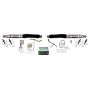 Skyjacker 9239 DUAL STAB KT SILVER W/BK BO