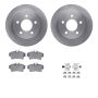 Dynamic Friction 6512-54338 Rotor Kit