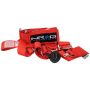 NRG SFI 16.1 5PT 3in. Seat Belt Harness / Cam Lock - Red
