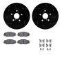 Dynamic Friction 8512-76159 Rotor Kit