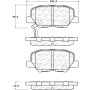 StopTech 13-17 Mitsubishi Outlander Sport Street Select Rear Brake Pads