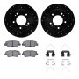 Dynamic Friction 8512-03071 Rotor Kit