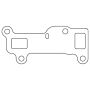 Cometic Gasket C15583 Cometic Chrysler SR II Viper .032in AFM OIl Filter Adapter Gasket