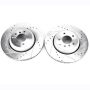 PowerStop EBR1023XPR PowerStop Evolution Performance Drilled, Slotted & Plated Brake Rotor Pair