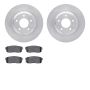 Dynamic Friction 6502-80220 Rotor Kit