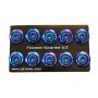 NRG Fender Washer Kit (TI Series) M6 Bolts For Plastic (TI Burn Washer/TI Burn Screw) - Set of 10