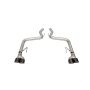 Corsa 18-21 Ford Mustang GT Black 3.0in PVD AxleBack Exhaust w/4.0in Quad Pro Tips