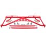 BMR 15-20 Ford Mustang Harness Bar - Red