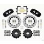 Wilwood 140-13583-D AERO4 Rear Kit 14.00 Drilled 2007-2011 BMW E90 Series w/Lines