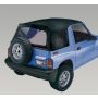 Rugged Ridge XHD S-Top Black Denim Clear Windows 88-94 Sidekicks